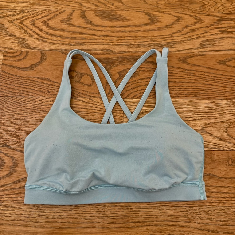 Lululemon Athletica Light Blue Sports Bra